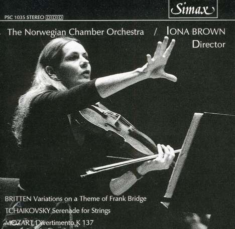 Norwegian Chamber Orchestra - Britten / Tschaikowsky / Mozart, CD