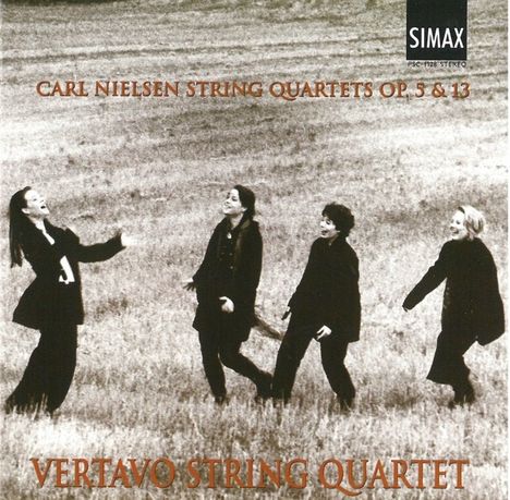 Carl Nielsen (1865-1931): Streichquartette opp.5 &amp; 13, CD