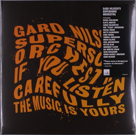 Gard Nilssen (geb. 1983): If You Listen Carefully The Music Is Yours, 2 LPs