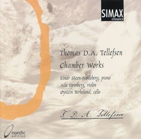 Thomas Tellefsen (1823-1874): Klaviertrio op.31, CD
