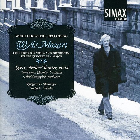 Wolfgang Amadeus Mozart (1756-1791): Klarinettenkonzert KV 622 (arr.für Viola &amp; Orchester), CD