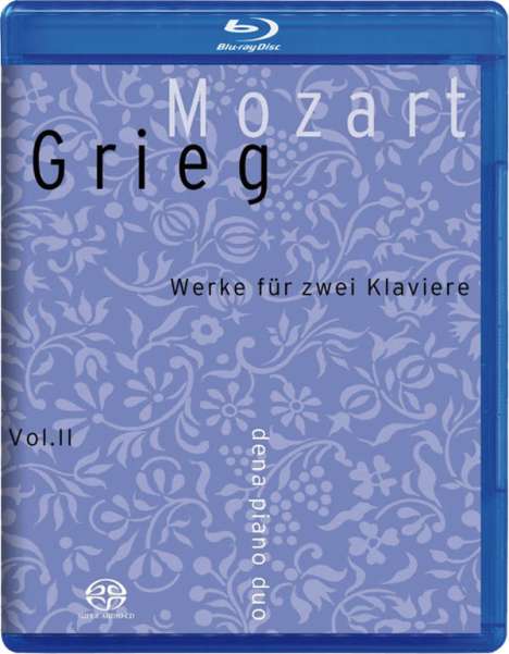 Edvard Grieg (1843-1907): Klaviermusik von W.A.Mozart Vol.2 (Blu-ray &amp; SACD), 1 Blu-ray Audio und 1 Super Audio CD