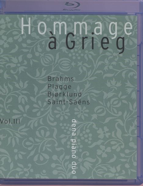 Dena Piano Duo - Hommage a Grieg (Blu-ray Audio &amp; SACD), 1 Blu-ray Audio und 1 Super Audio CD