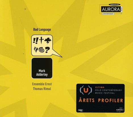 Mark Adderley (geb. 1960): Bad Language, CD