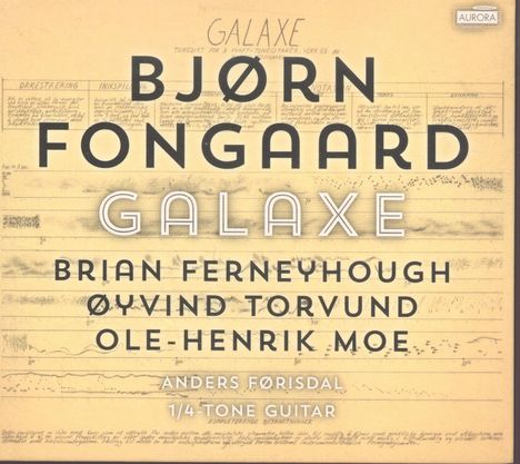 Björn Fongaard (1919-1980): Galaxe, 2 CDs