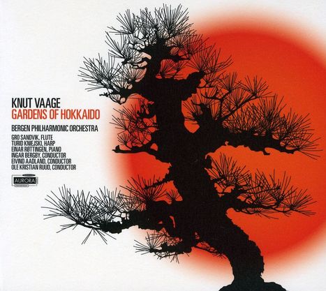 Knut Vaage (geb. 1961): Gardens of Hokkaido für Klavier &amp; Orchester, CD