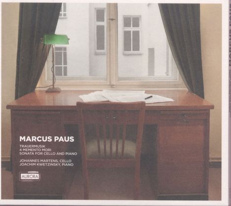 Marcus Paus (geb. 1979): Sonate für Cello &amp; Klavier, CD