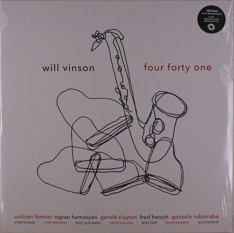 Will Vinson (geb. 1977): Four Forty One (180g), 2 LPs