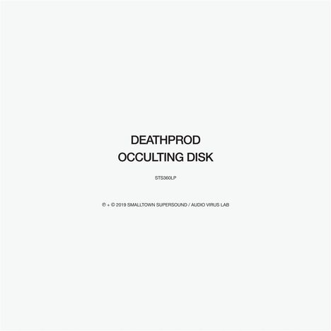 Deathprod: Occulting Disk, CD