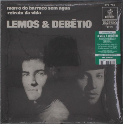 Lemos & Debetio: Morro Do Barraco Sem Agua (Limited Edition) (Green Vinyl), Single 7"