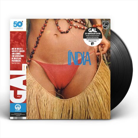 Gal Costa (1945-2022): India (Half Speed Mastered) (50th Anniversary Edition), LP