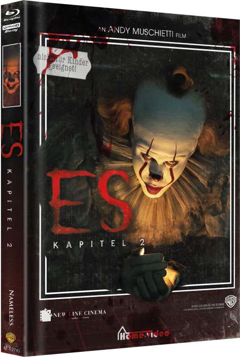 ES - Kapitel 2 (Ultra HD Blu-ray &amp; Blu-ray im Mediabook), 1 Ultra HD Blu-ray und 2 Blu-ray Discs