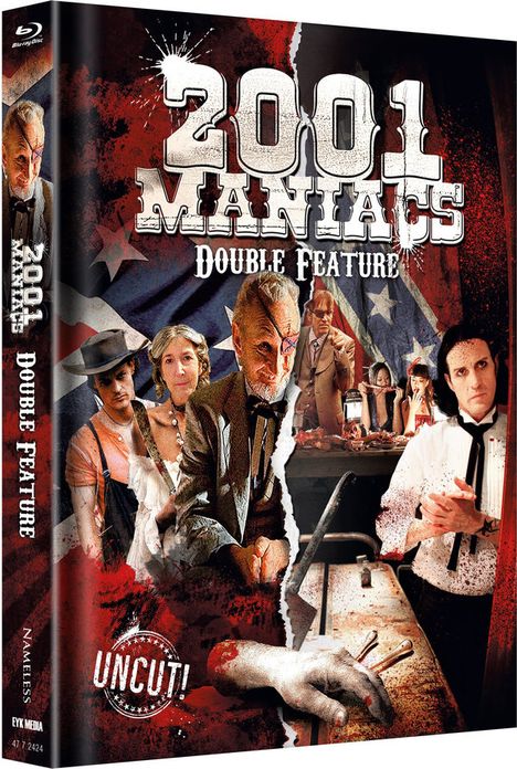 2001 Maniacs - Double Feauture (Blu-ray im Mediabook), Blu-ray Disc