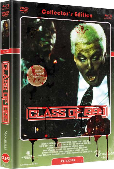 Class of 1999 (Blu-ray &amp; DVD im Mediabook), 1 Blu-ray Disc und 1 DVD