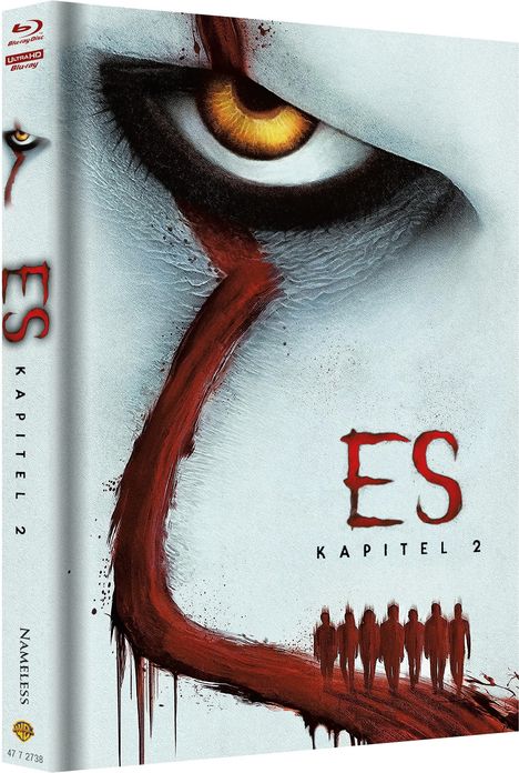 ES - Kapitel 2 (Ultra HD Blu-ray &amp; Blu-ray im Mediabook), 1 Ultra HD Blu-ray und 2 Blu-ray Discs