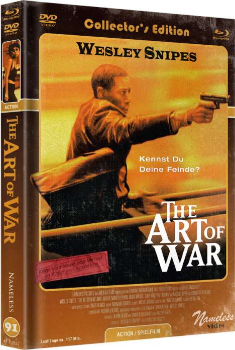 The Art of War (Blu-ray &amp; DVD im Mediabook), 1 Blu-ray Disc und 1 DVD