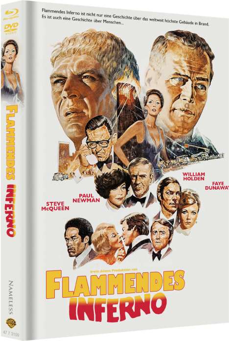 Flammendes Inferno (Blu-ray &amp; DVD im Mediabook), 1 Blu-ray Disc und 1 DVD