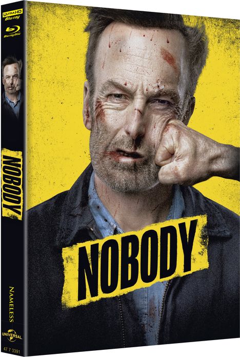 Nobody (Ultra HD Blu-ray & Blu-ray im Mediabook), 1 Ultra HD Blu-ray und 1 Blu-ray Disc