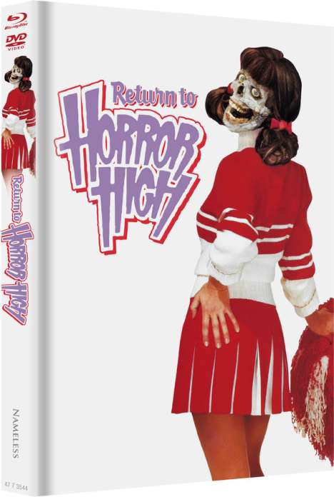 Return to Horror High (Blu-ray &amp; DVD im Mediabook), 1 Blu-ray Disc und 1 DVD