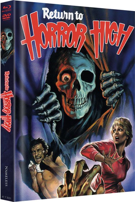 Return to Horror High (Blu-ray &amp; DVD im Mediabook), 1 Blu-ray Disc und 1 DVD
