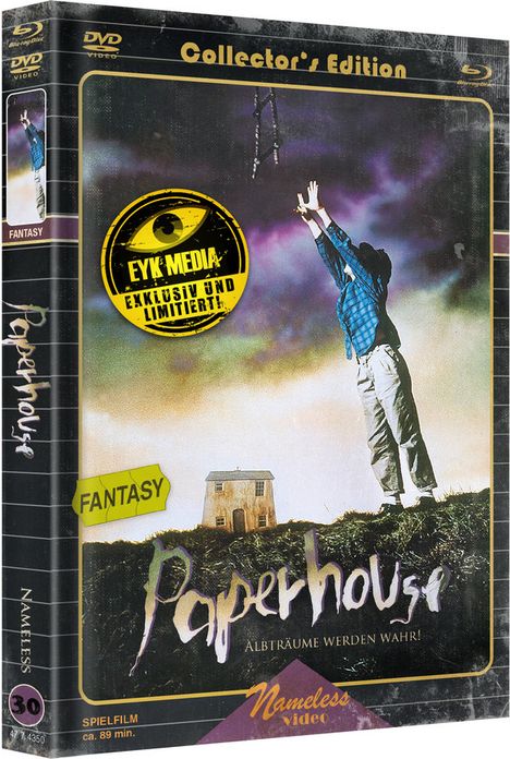 Paperhouse (Limited Collector's Edition) (Blu-ray &amp; DVD im Mediabook), 1 Blu-ray Disc und 1 DVD