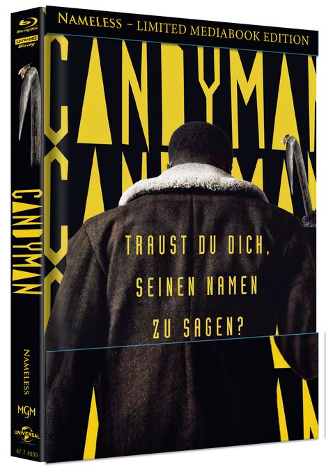 Candyman (2021) (Ultra HD Blu-ray & Blu-ray im Mediabook), 1 Ultra HD Blu-ray und 1 Blu-ray Disc