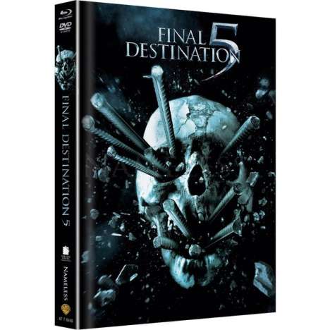 Final Destination 5 (Blu-ray &amp; DVD im Mediabook), 1 Blu-ray Disc und 1 DVD