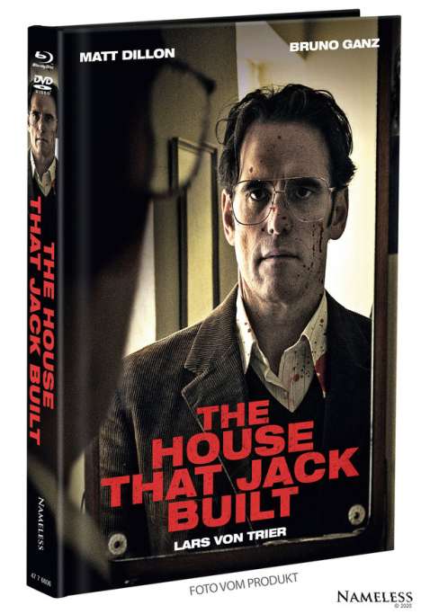 The House That Jack Built (Blu-ray &amp; DVD im Mediabook), 1 Blu-ray Disc und 1 DVD