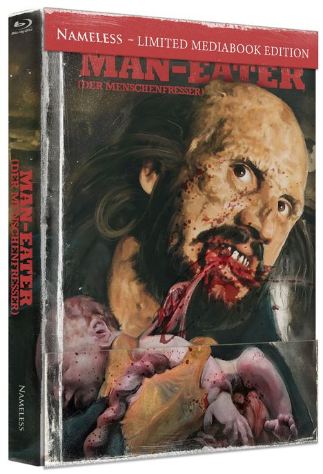 Man-Eater - Der Menschenfresser (Blu-ray &amp; DVD im wattierten Mediabook), 1 Blu-ray Disc und 1 DVD