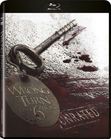 Wrong Turn 6 - Last Resort (Blu-ray &amp; DVD), 1 Blu-ray Disc und 1 DVD