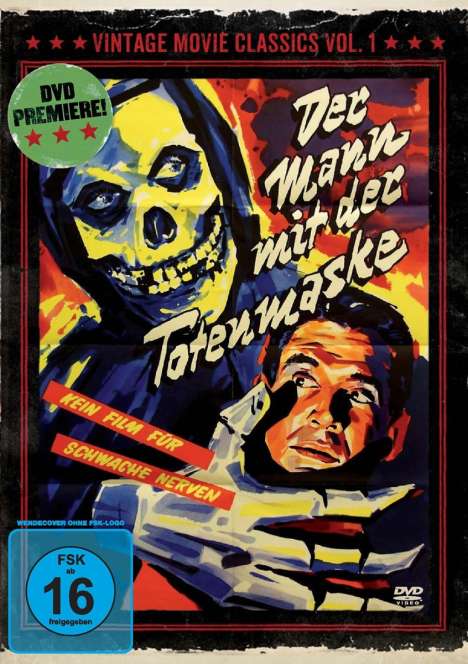 Der Mann mit der Totenmaske, DVD