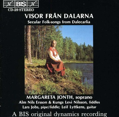 Schweden - Margareta Jonth:Visor Fran Darlana, CD