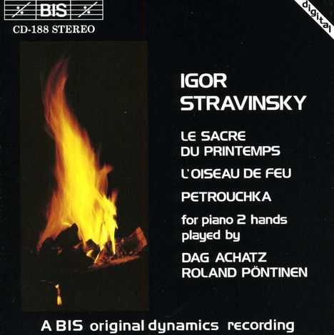 Igor Strawinsky (1882-1971): Le Sacre du Printemps (Fassung für 2 Klaviere), CD