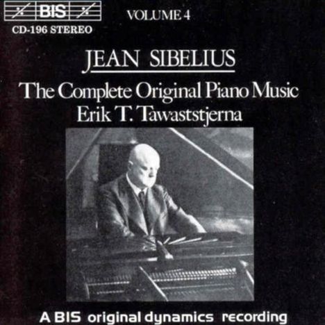 Jean Sibelius (1865-1957): Klavierwerke Vol.4, CD
