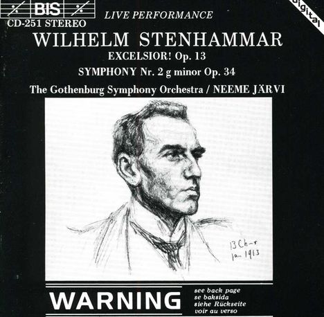Wilhelm Stenhammar (1871-1927): Symphonie Nr.2, CD