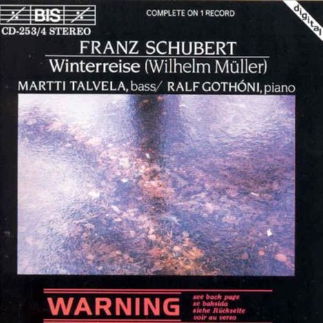 Franz Schubert (1797-1828): Winterreise D.911, CD