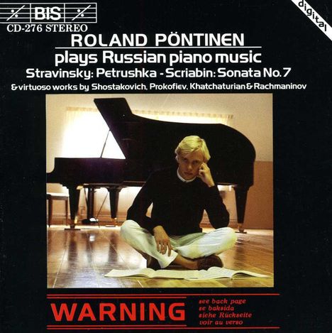 Roland Pöntinen spielt russische Klavierwerke, CD