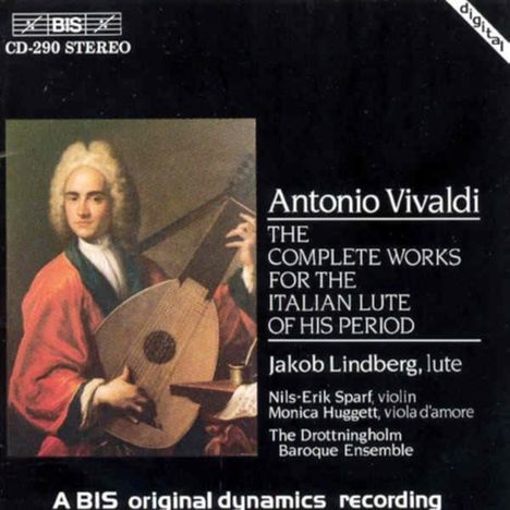 Antonio Vivaldi (1678-1741): Lautenkonzerte RV 93 &amp; 540, CD