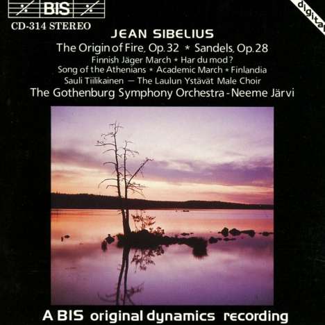 Jean Sibelius (1865-1957): Die Entstehung des Feuers - Kantate op.32, CD