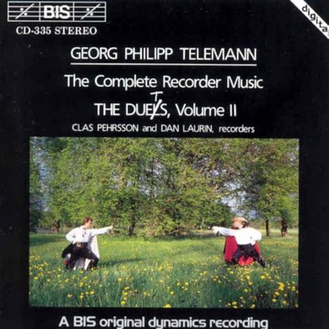 Georg Philipp Telemann (1681-1767): Sämtliche Werke für Blockflöte Vol.2, CD