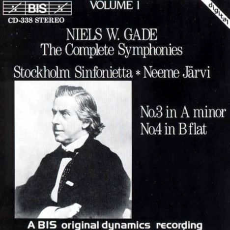 Niels Wilhelm Gade (1817-1890): Symphonien Nr.3 &amp; 4, CD
