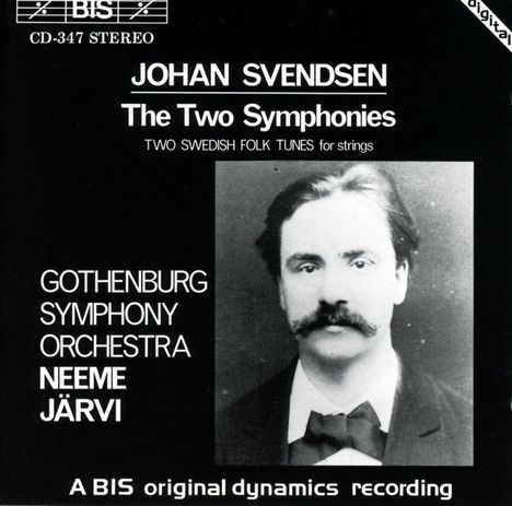 Johan Svendsen (1840-1911): Symphonien Nr.1 &amp; 2, CD