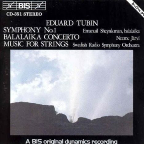 Eduard Tubin (1905-1982): Symphonie Nr.1, CD