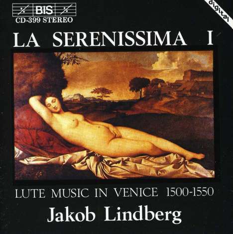 Jakob Lindberg - La Serenissima Vol.1, CD