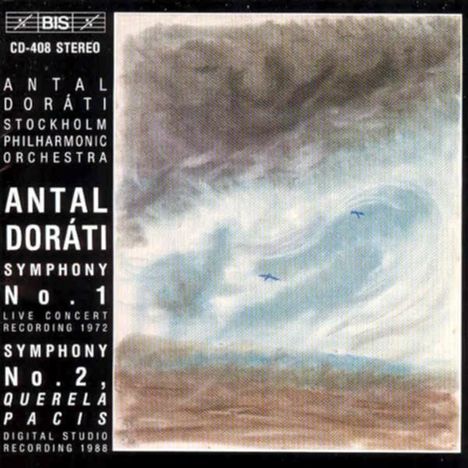 Antal Dorati (1906-1988): Symphonien Nr.1 &amp; 2, CD