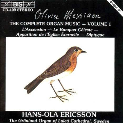 Olivier Messiaen (1908-1992): Orgelwerke Vol.1, CD