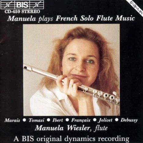 Manuela Wiesler - Franz.Musik f.Flöte solo, CD