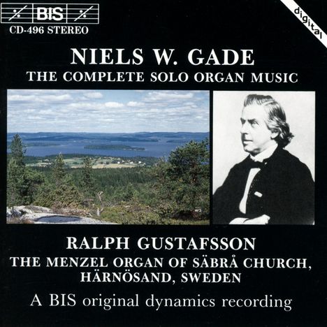 Niels Wilhelm Gade (1817-1890): Orgelwerke, CD