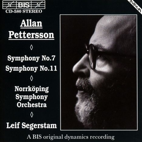 Allan Pettersson (1911-1980): Symphonien Nr.7 &amp; 11, CD