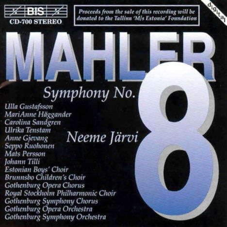 Gustav Mahler (1860-1911): Symphonie Nr.8, CD